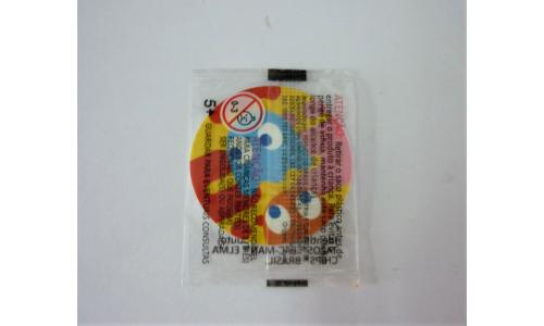 Elma Chips 2020 Tazo Pac Man Fantasma Azul e Laranja